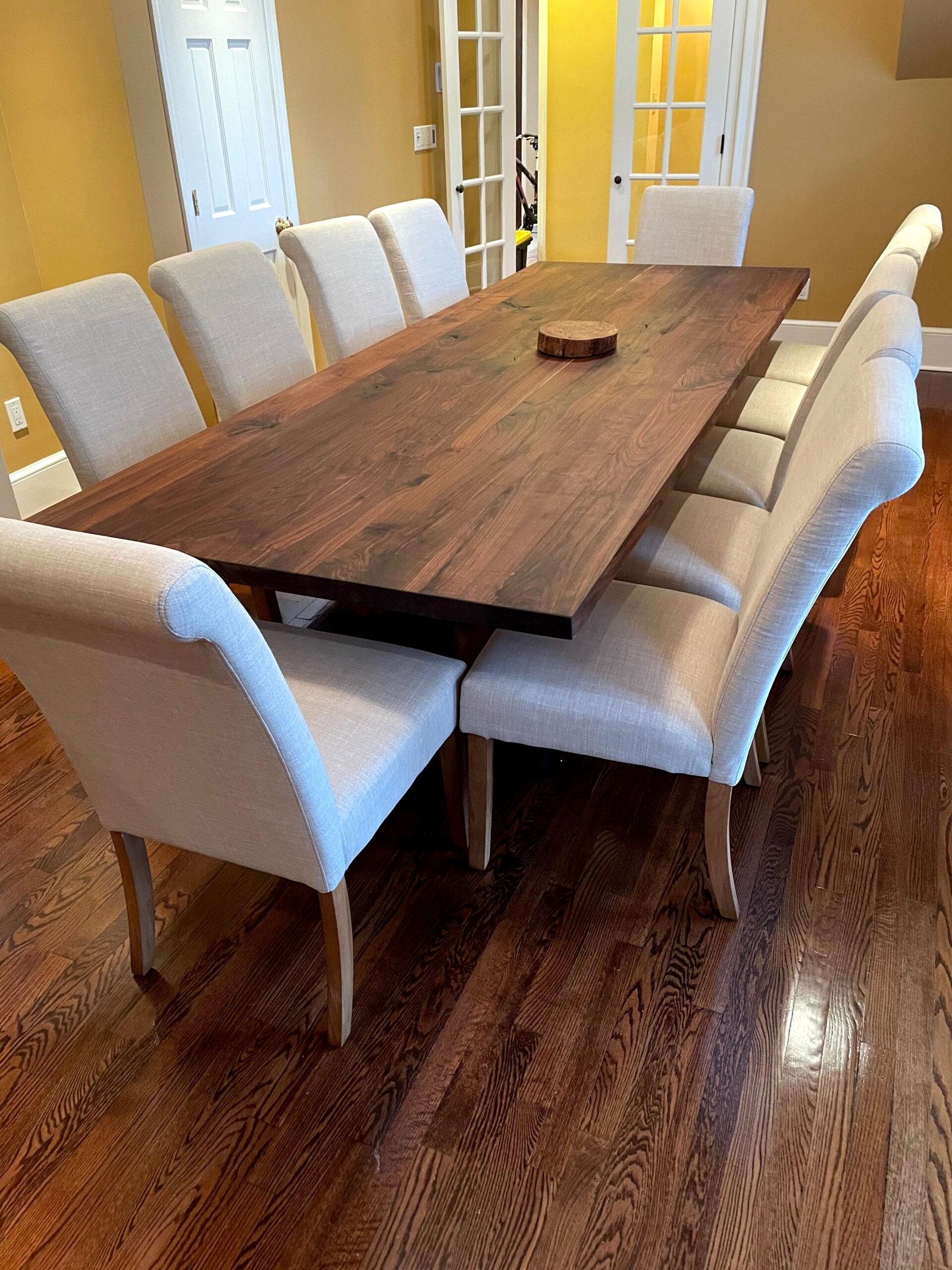Solid Hardwood Dining Table